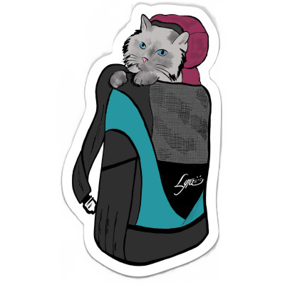 Backpack Sticker