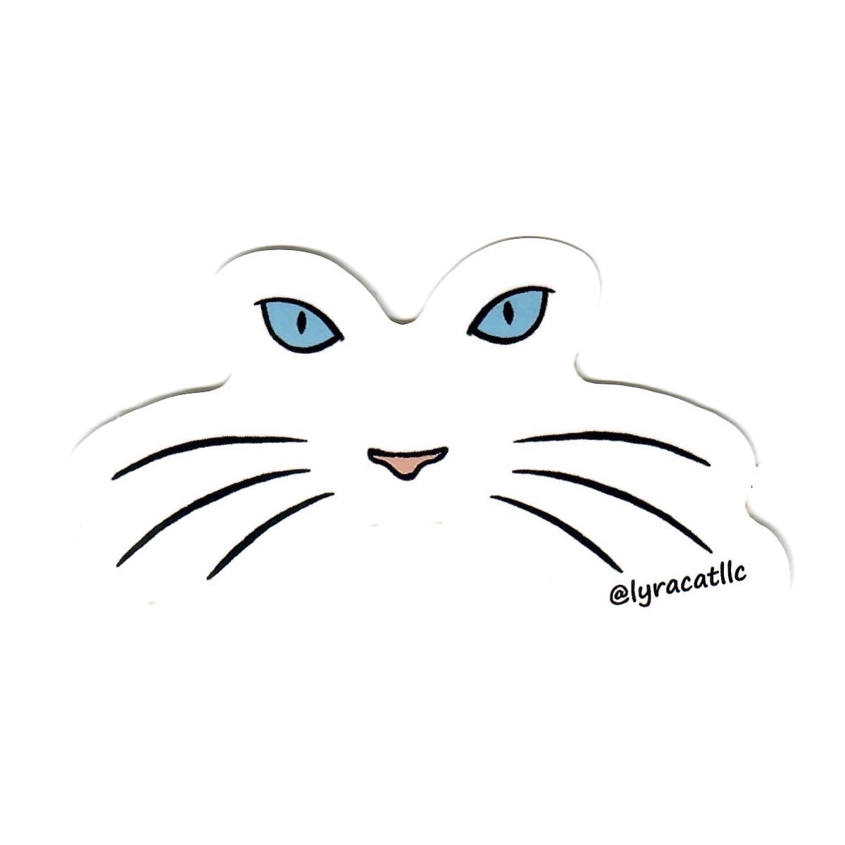 Cat Face Sticker