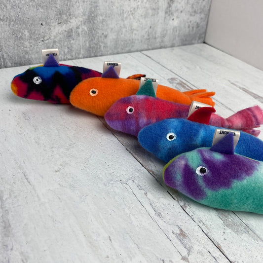 One-Eyed Fish Cat Toy